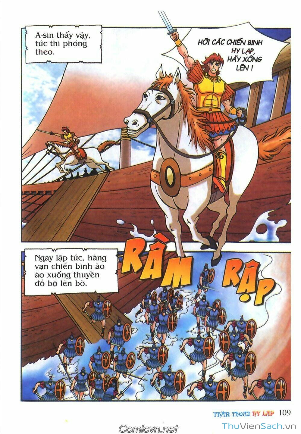 Truyện Tranh Thần Thoại Hy Lạp - Nguồn Gốc Các Vị Thần trang 3