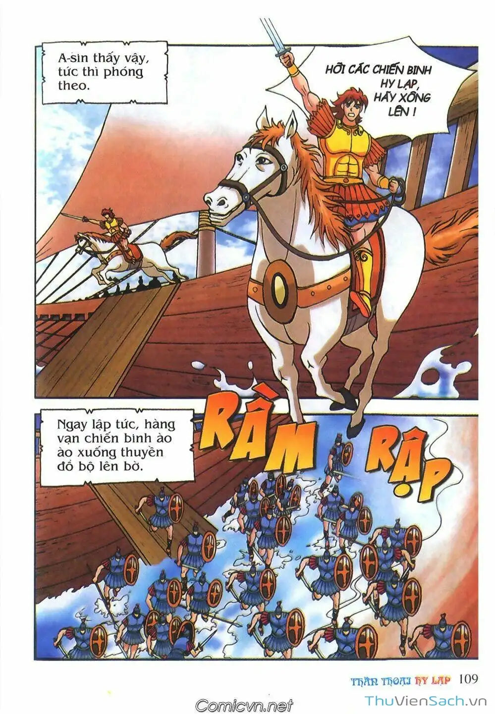 Truyện Tranh Thần Thoại Hy Lạp - Nguồn Gốc Các Vị Thần trang 3