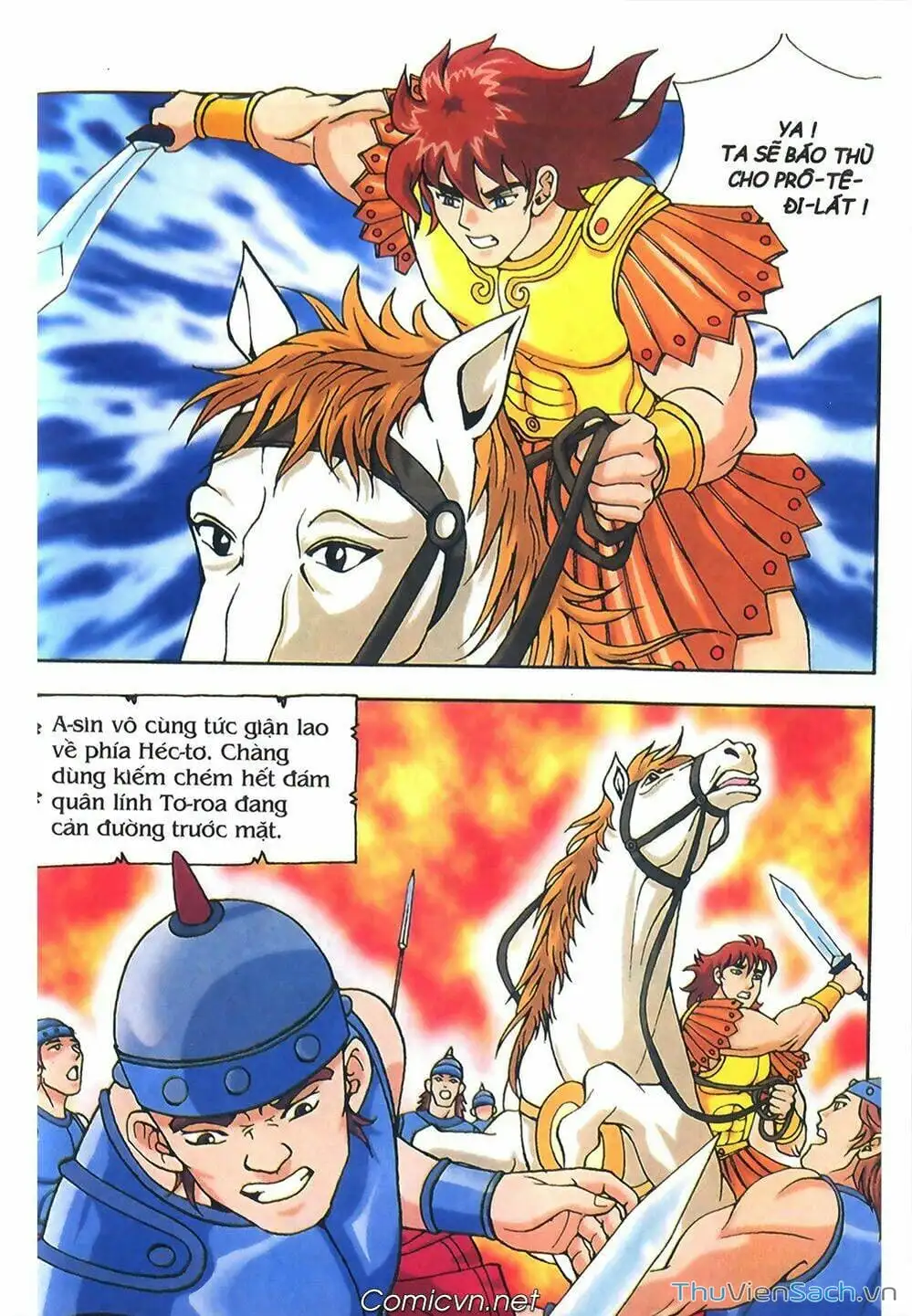 Truyện Tranh Thần Thoại Hy Lạp - Nguồn Gốc Các Vị Thần trang 3