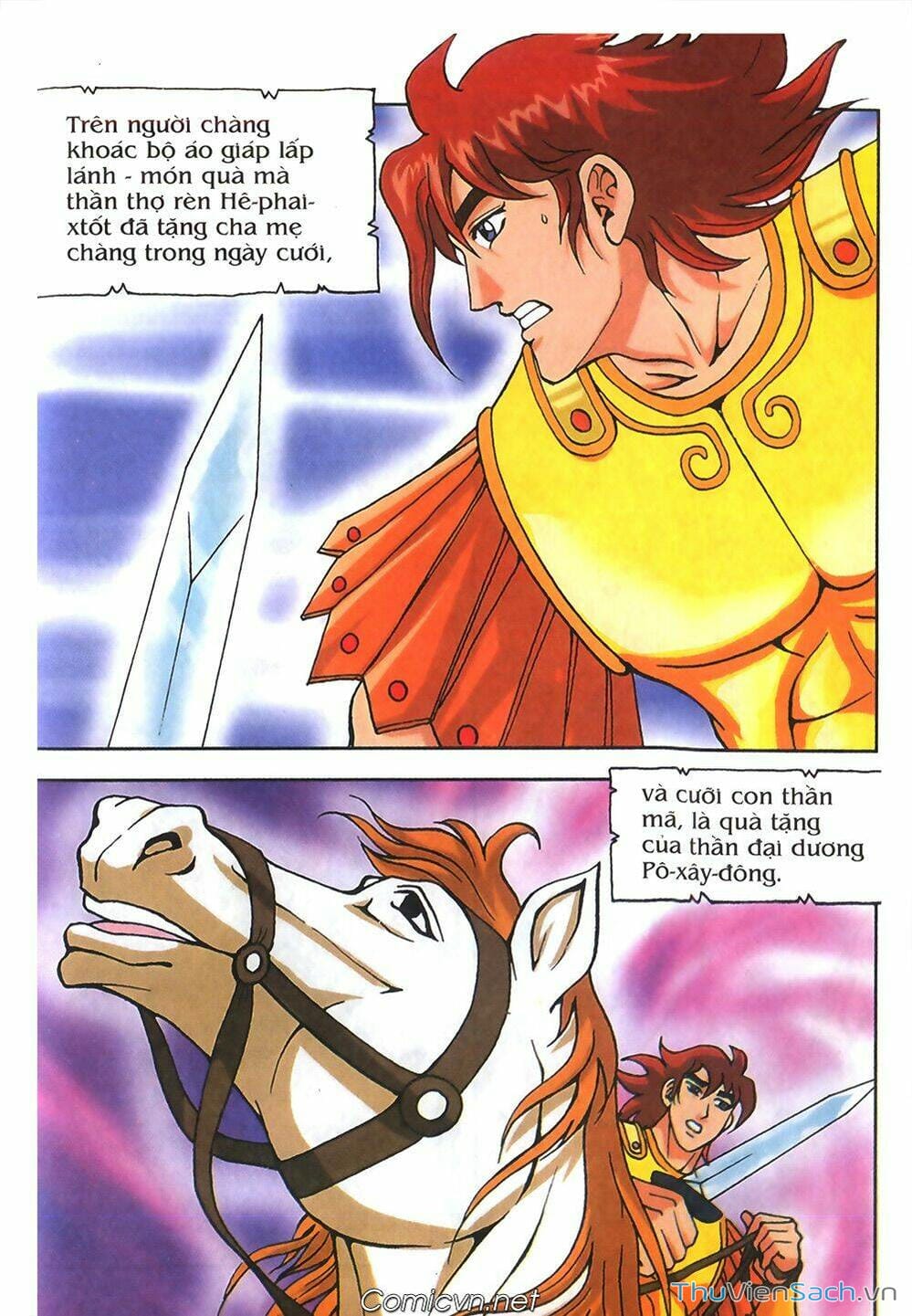 Truyện Tranh Thần Thoại Hy Lạp - Nguồn Gốc Các Vị Thần trang 3