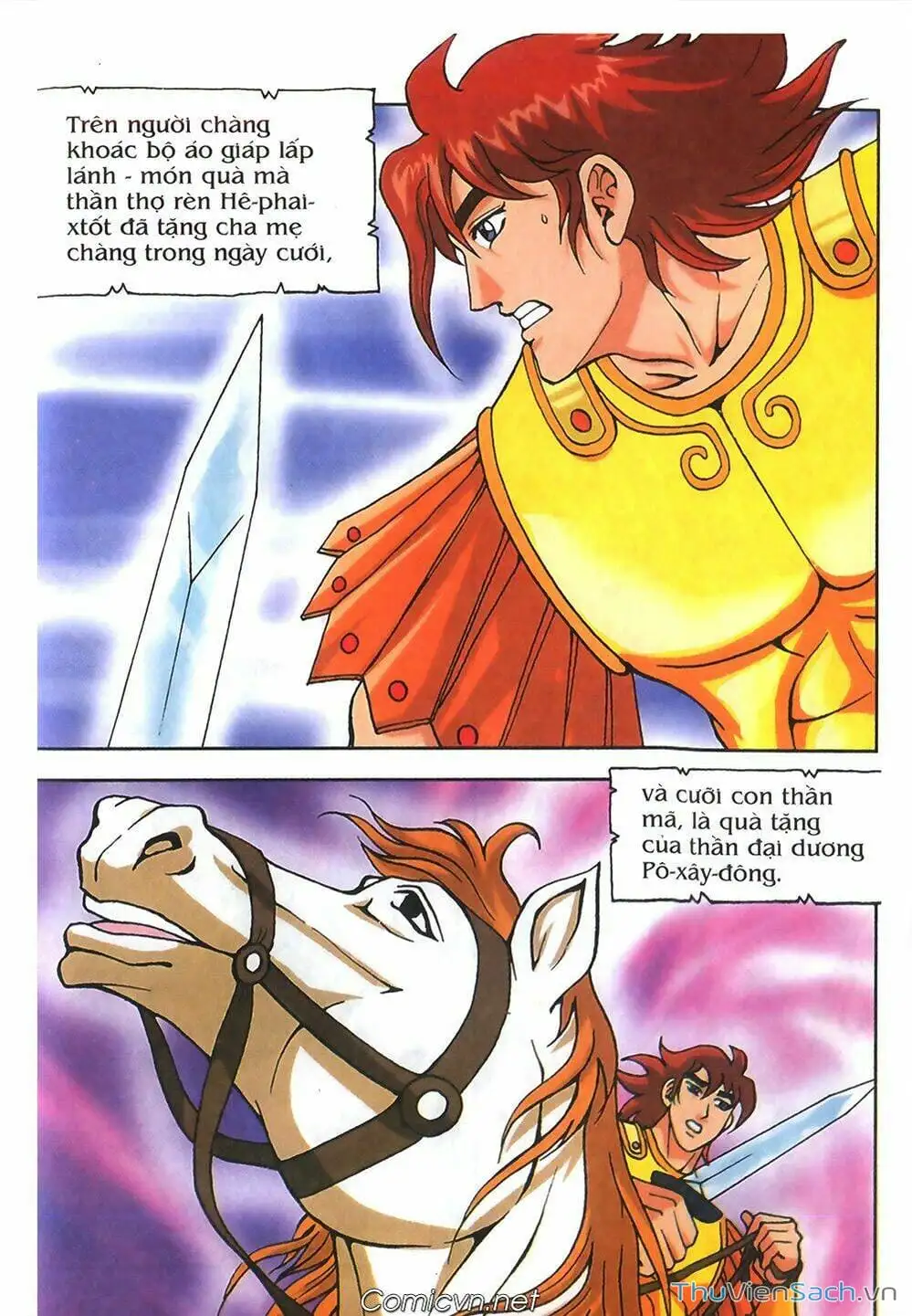 Truyện Tranh Thần Thoại Hy Lạp - Nguồn Gốc Các Vị Thần trang 3