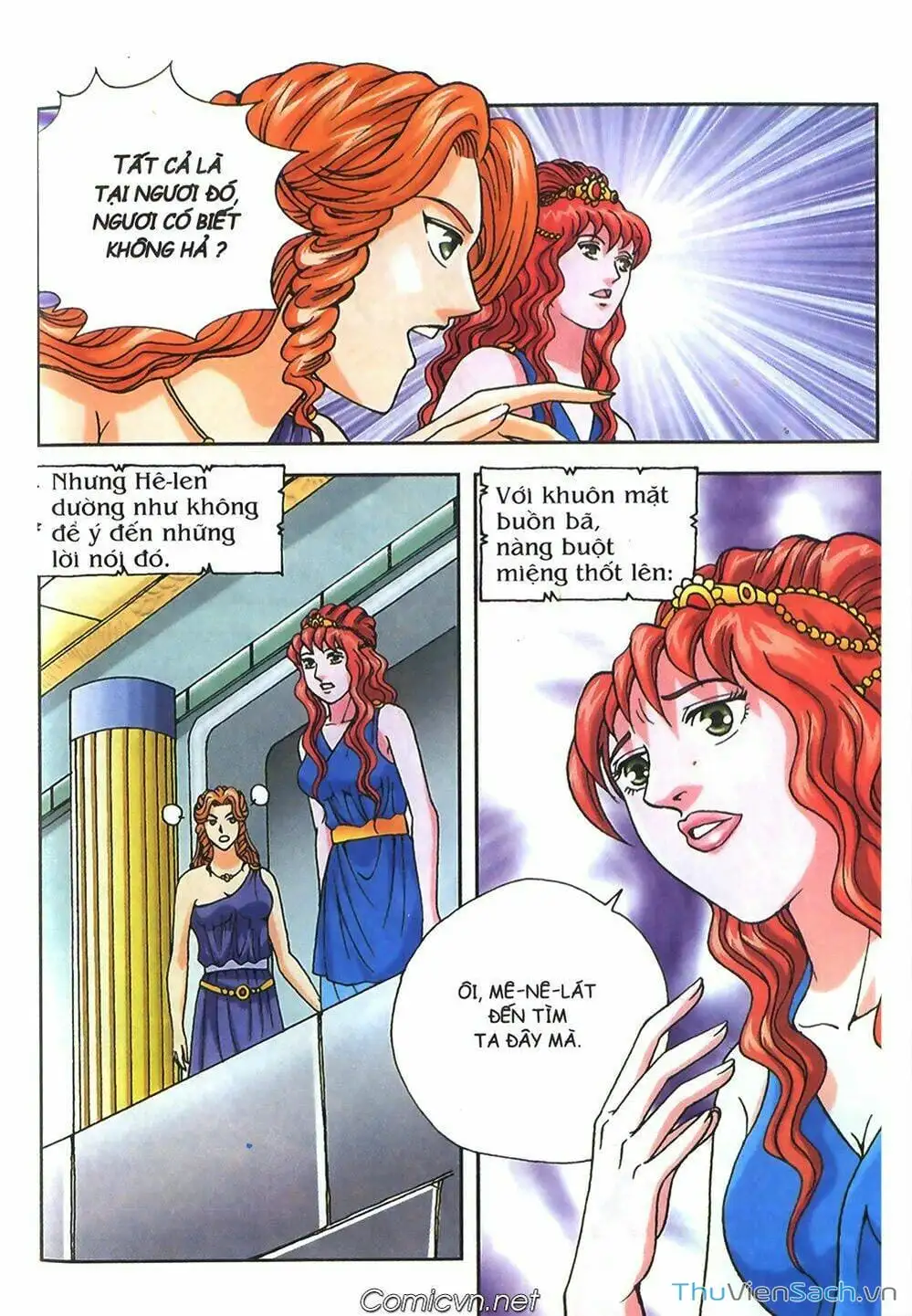 Truyện Tranh Thần Thoại Hy Lạp - Nguồn Gốc Các Vị Thần trang 3