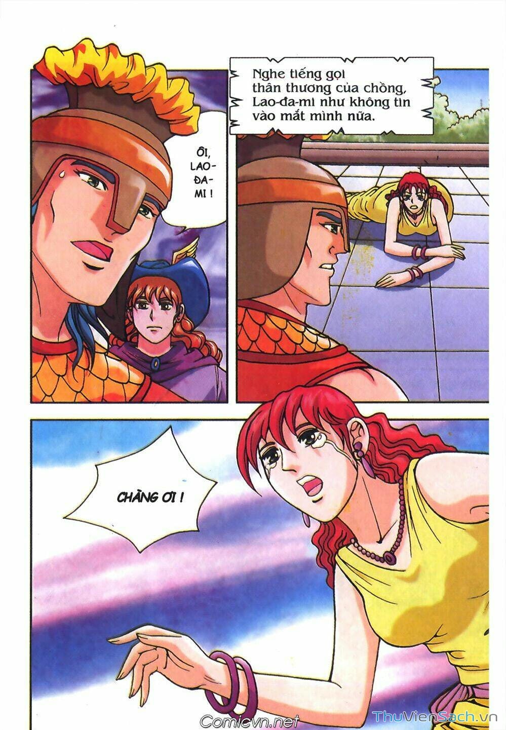 Truyện Tranh Thần Thoại Hy Lạp - Nguồn Gốc Các Vị Thần trang 3