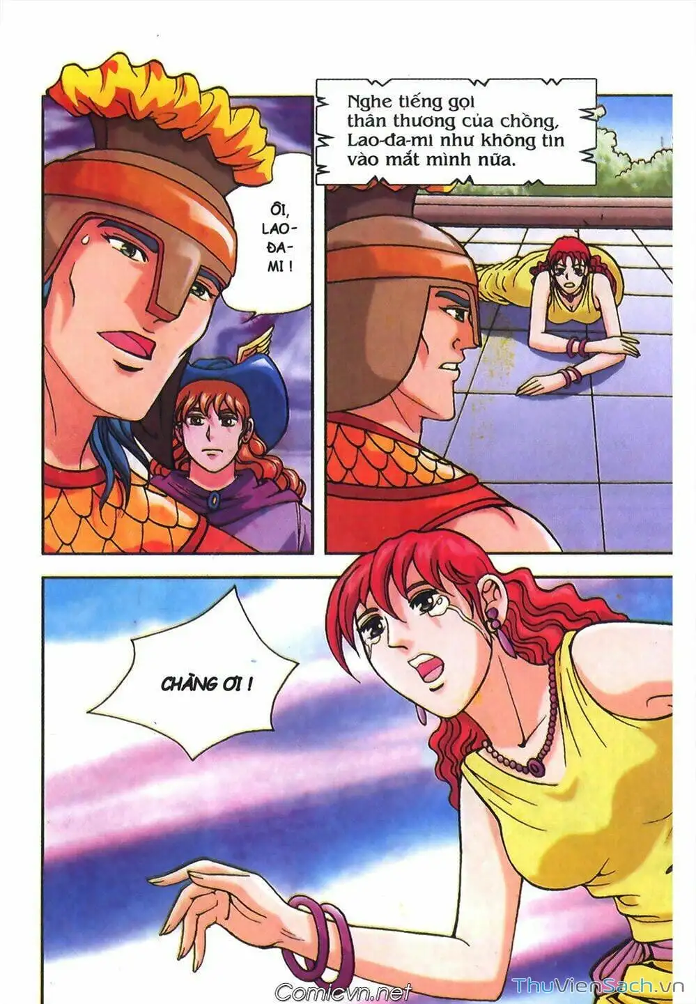 Truyện Tranh Thần Thoại Hy Lạp - Nguồn Gốc Các Vị Thần trang 3