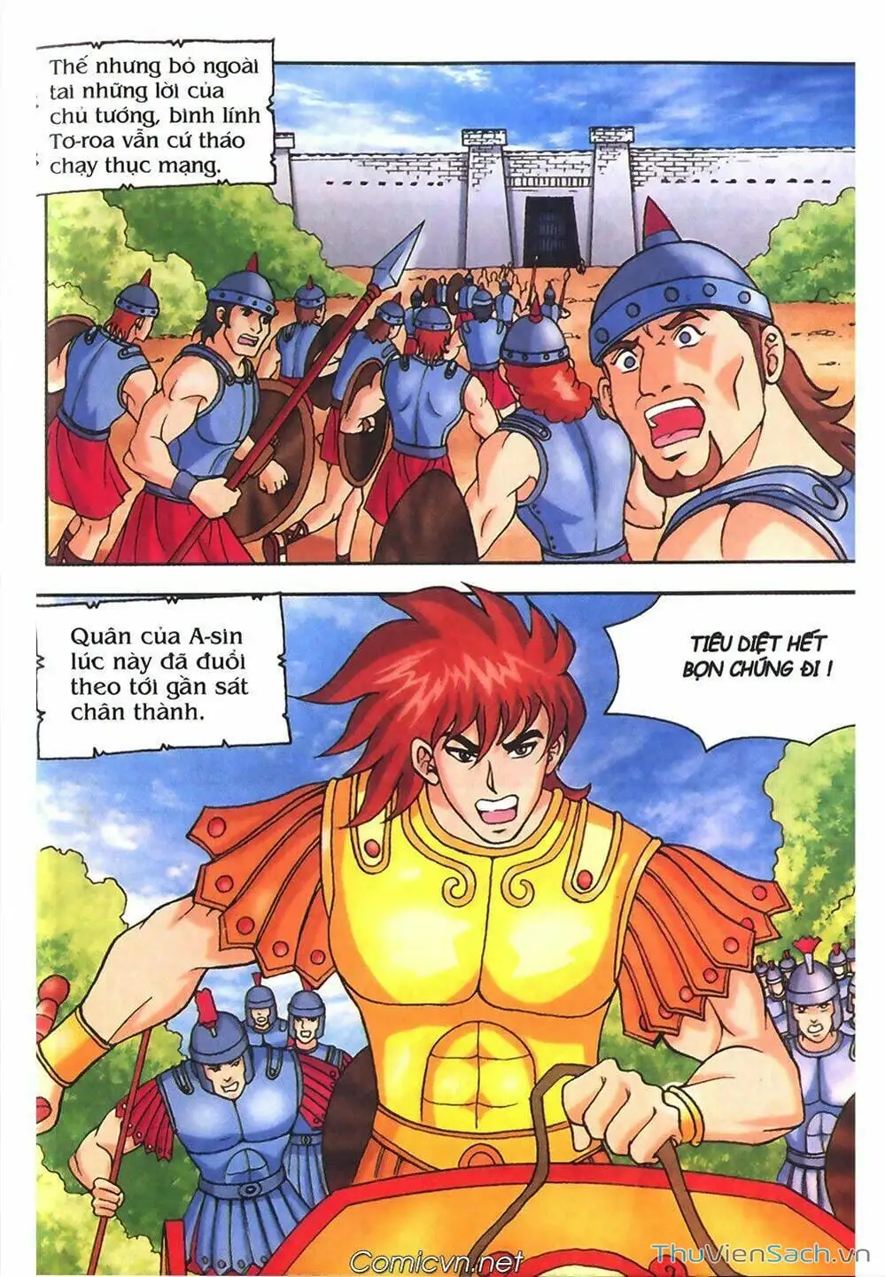 Truyện Tranh Thần Thoại Hy Lạp - Nguồn Gốc Các Vị Thần trang 3