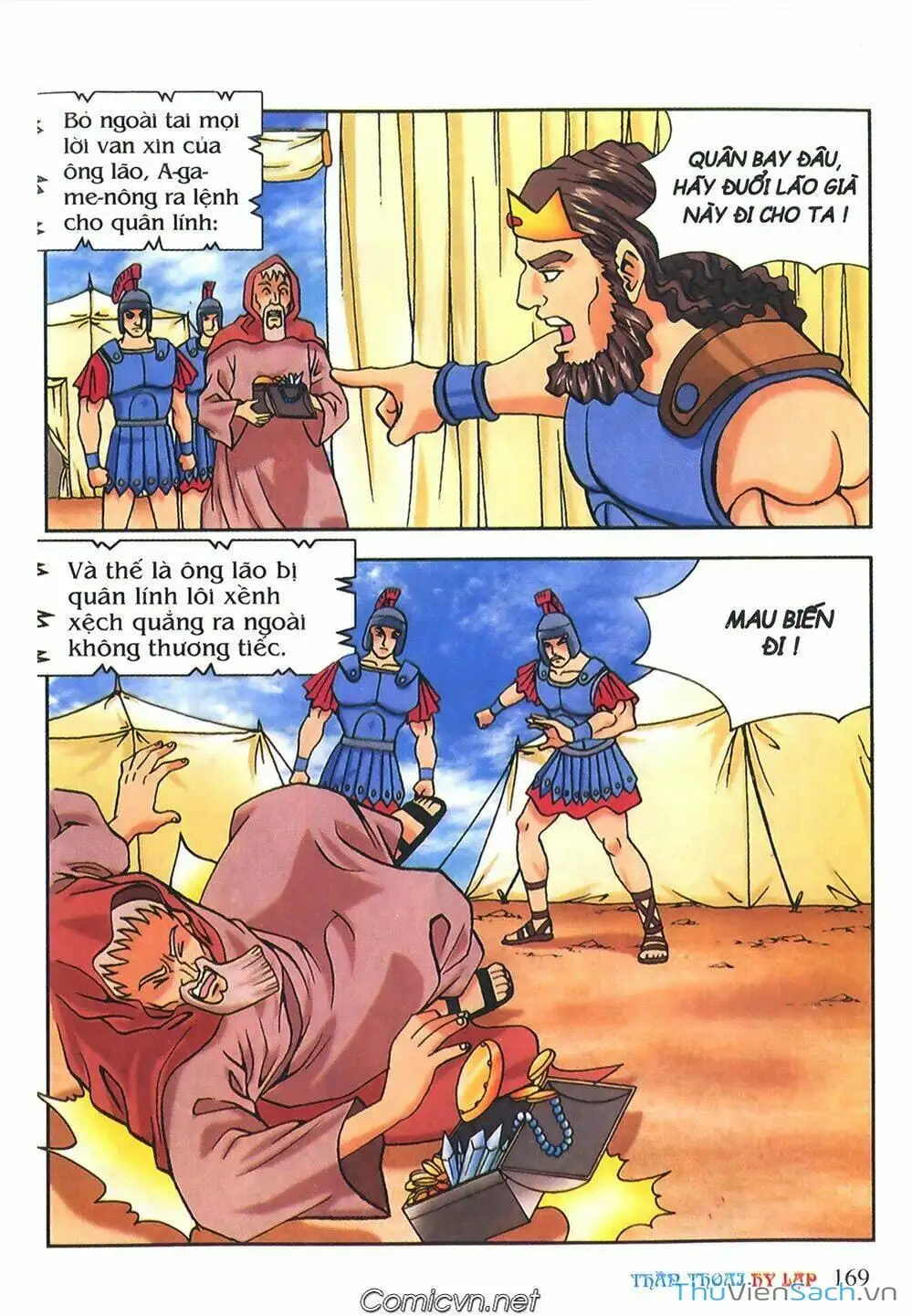 Truyện Tranh Thần Thoại Hy Lạp - Nguồn Gốc Các Vị Thần trang 3