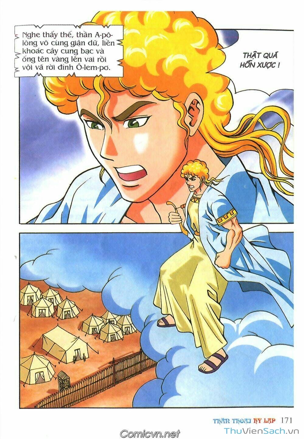 Truyện Tranh Thần Thoại Hy Lạp - Nguồn Gốc Các Vị Thần trang 3