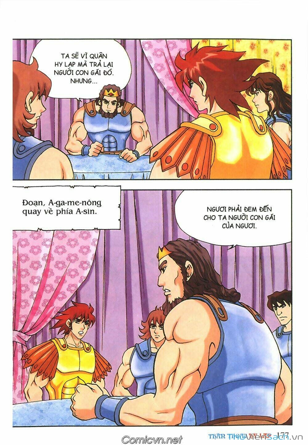 Truyện Tranh Thần Thoại Hy Lạp - Nguồn Gốc Các Vị Thần trang 3