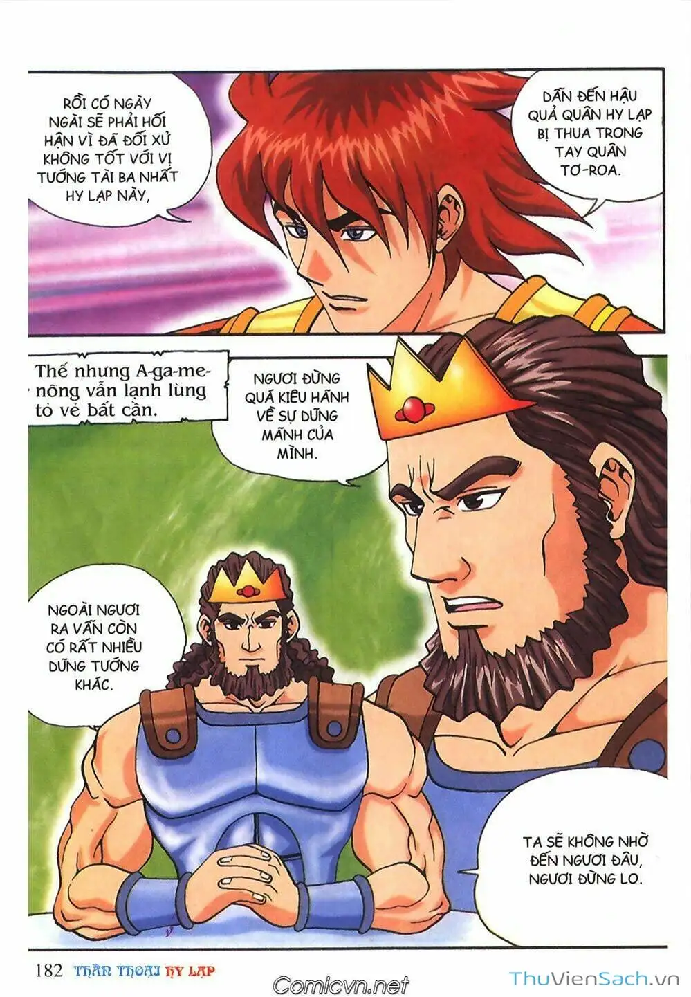 Truyện Tranh Thần Thoại Hy Lạp - Nguồn Gốc Các Vị Thần trang 3