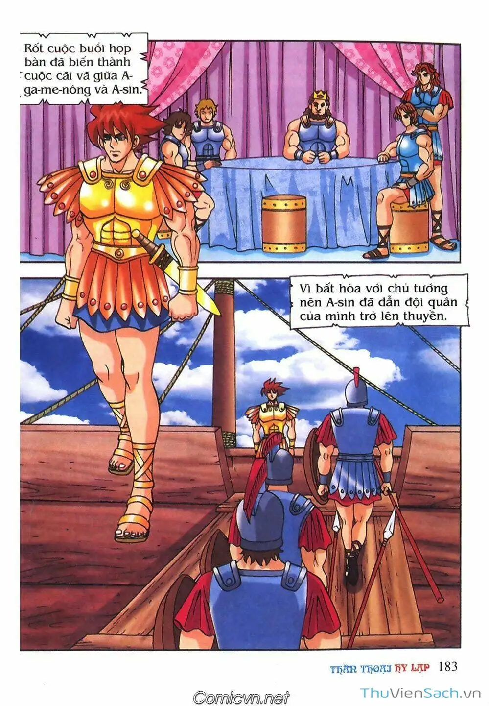 Truyện Tranh Thần Thoại Hy Lạp - Nguồn Gốc Các Vị Thần trang 3