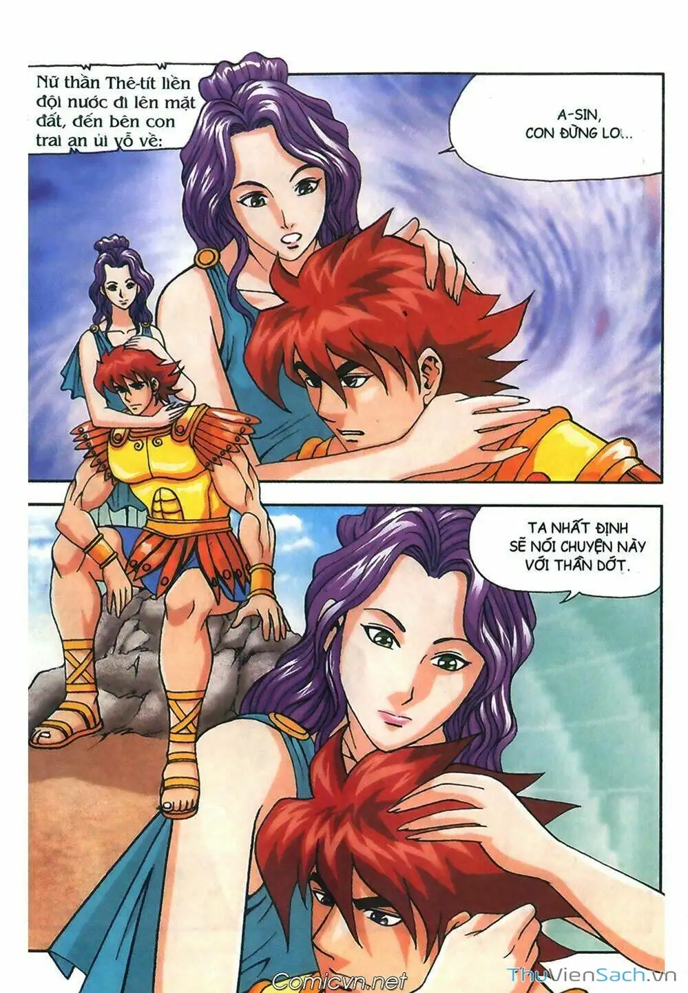Truyện Tranh Thần Thoại Hy Lạp - Nguồn Gốc Các Vị Thần trang 3