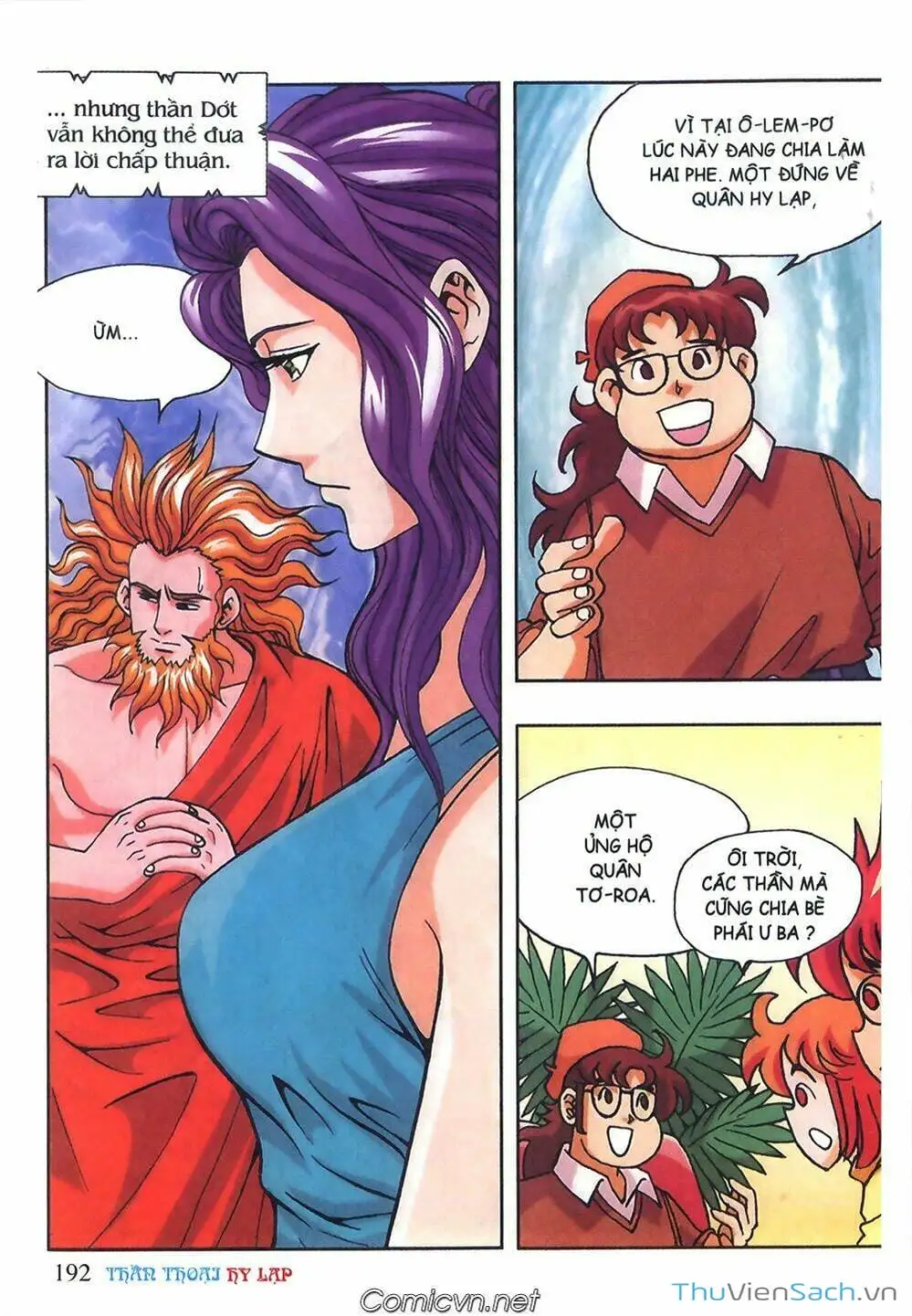 Truyện Tranh Thần Thoại Hy Lạp - Nguồn Gốc Các Vị Thần trang 3