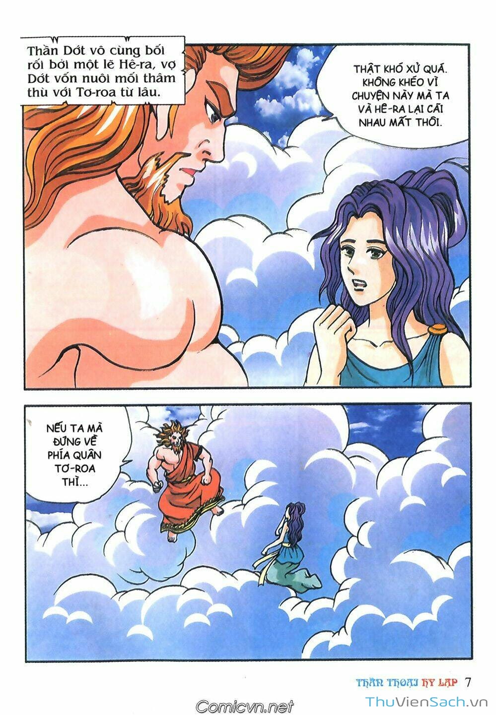 Truyện Tranh Thần Thoại Hy Lạp - Nguồn Gốc Các Vị Thần trang 3