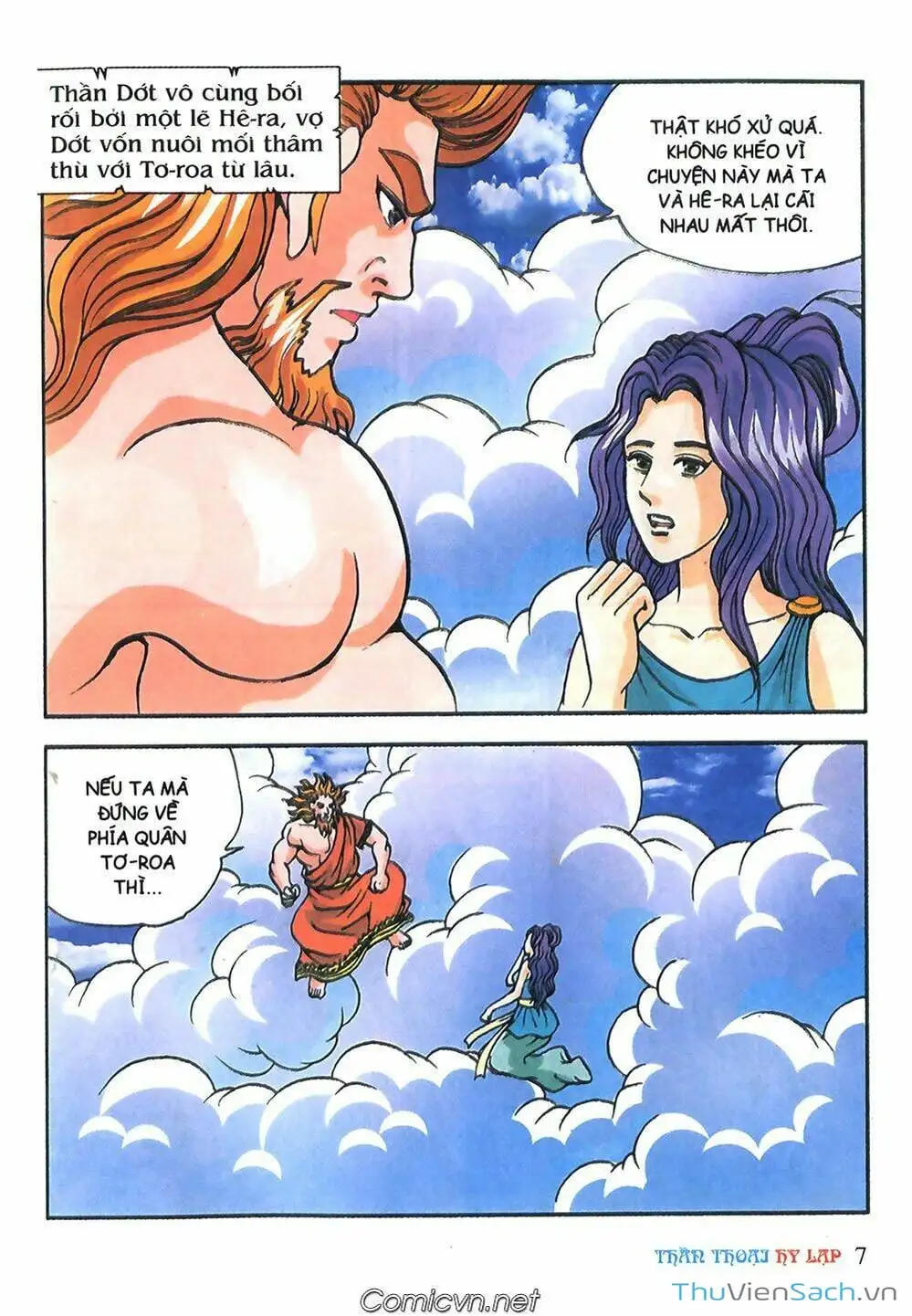 Truyện Tranh Thần Thoại Hy Lạp - Nguồn Gốc Các Vị Thần trang 3