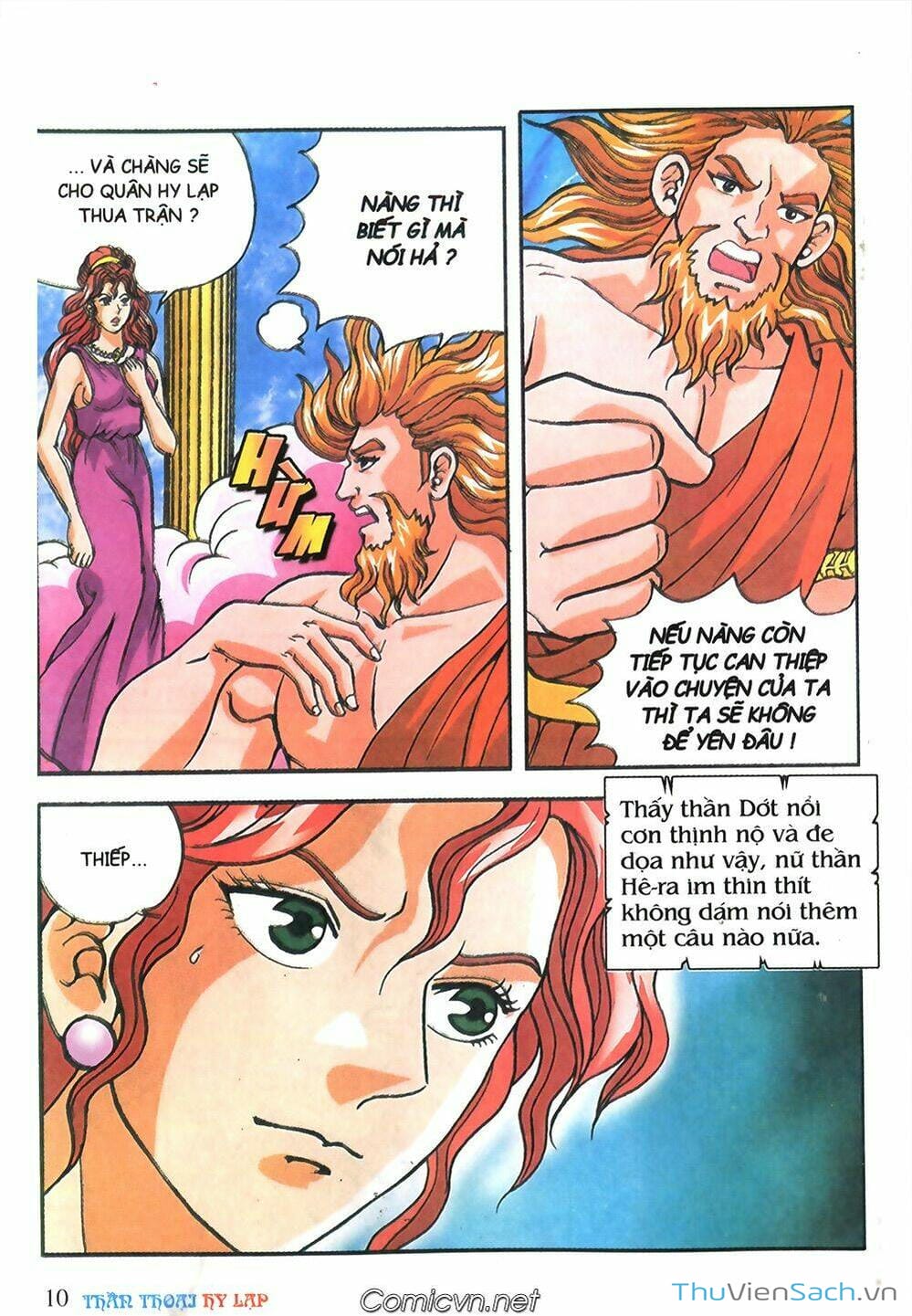 Truyện Tranh Thần Thoại Hy Lạp - Nguồn Gốc Các Vị Thần trang 3