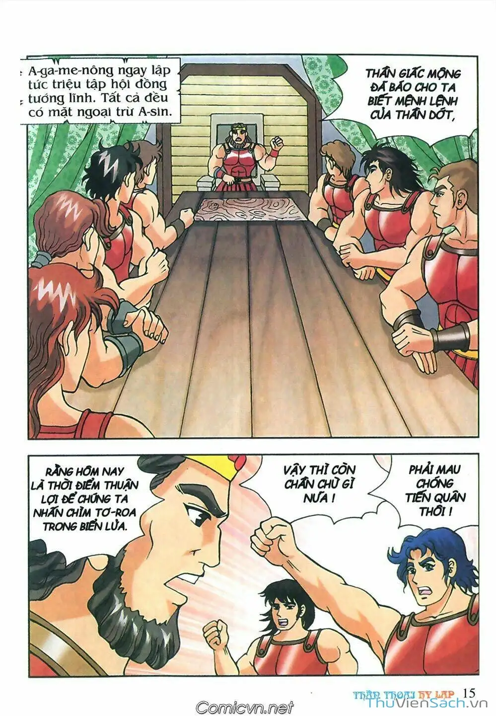 Truyện Tranh Thần Thoại Hy Lạp - Nguồn Gốc Các Vị Thần trang 3