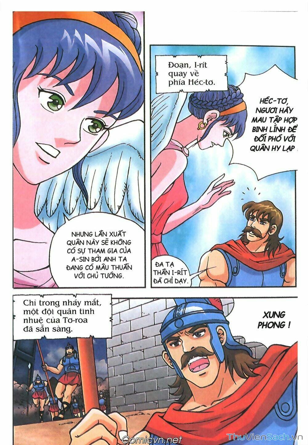 Truyện Tranh Thần Thoại Hy Lạp - Nguồn Gốc Các Vị Thần trang 3