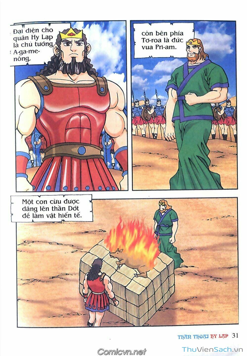 Truyện Tranh Thần Thoại Hy Lạp - Nguồn Gốc Các Vị Thần trang 3