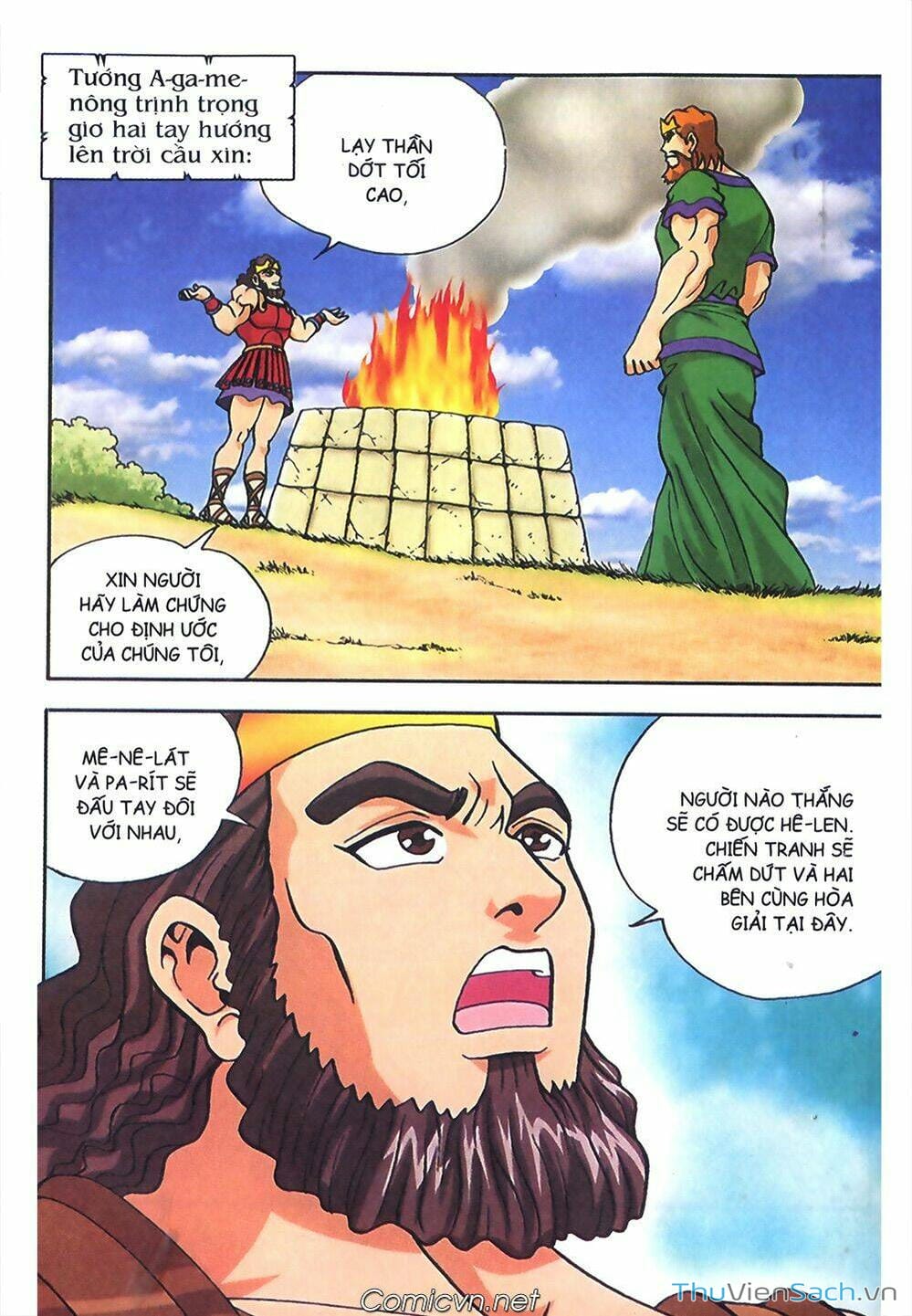 Truyện Tranh Thần Thoại Hy Lạp - Nguồn Gốc Các Vị Thần trang 3