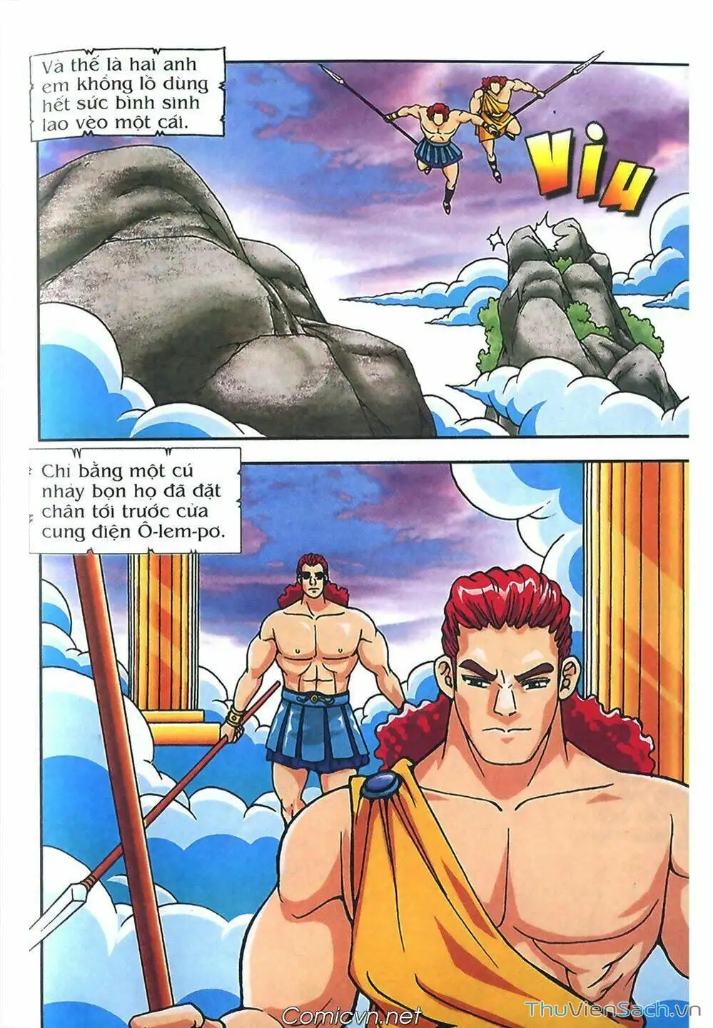 Truyện Tranh Thần Thoại Hy Lạp - Nguồn Gốc Các Vị Thần trang 3