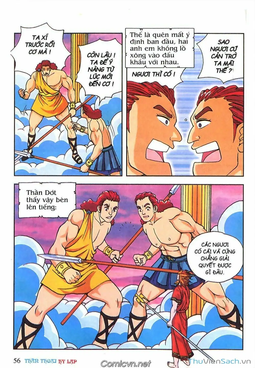 Truyện Tranh Thần Thoại Hy Lạp - Nguồn Gốc Các Vị Thần trang 3