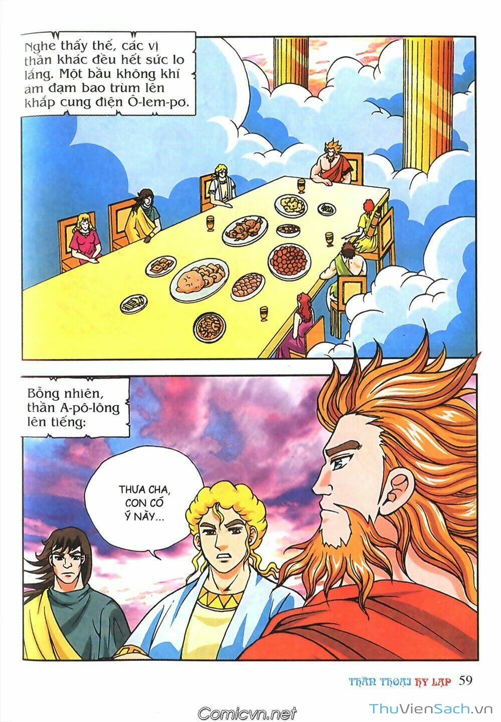 Truyện Tranh Thần Thoại Hy Lạp - Nguồn Gốc Các Vị Thần trang 3