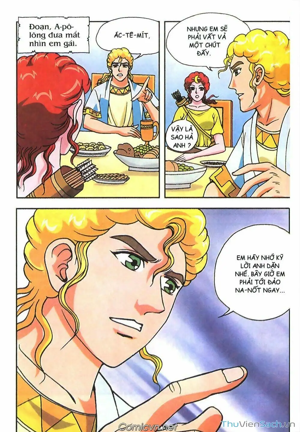 Truyện Tranh Thần Thoại Hy Lạp - Nguồn Gốc Các Vị Thần trang 3