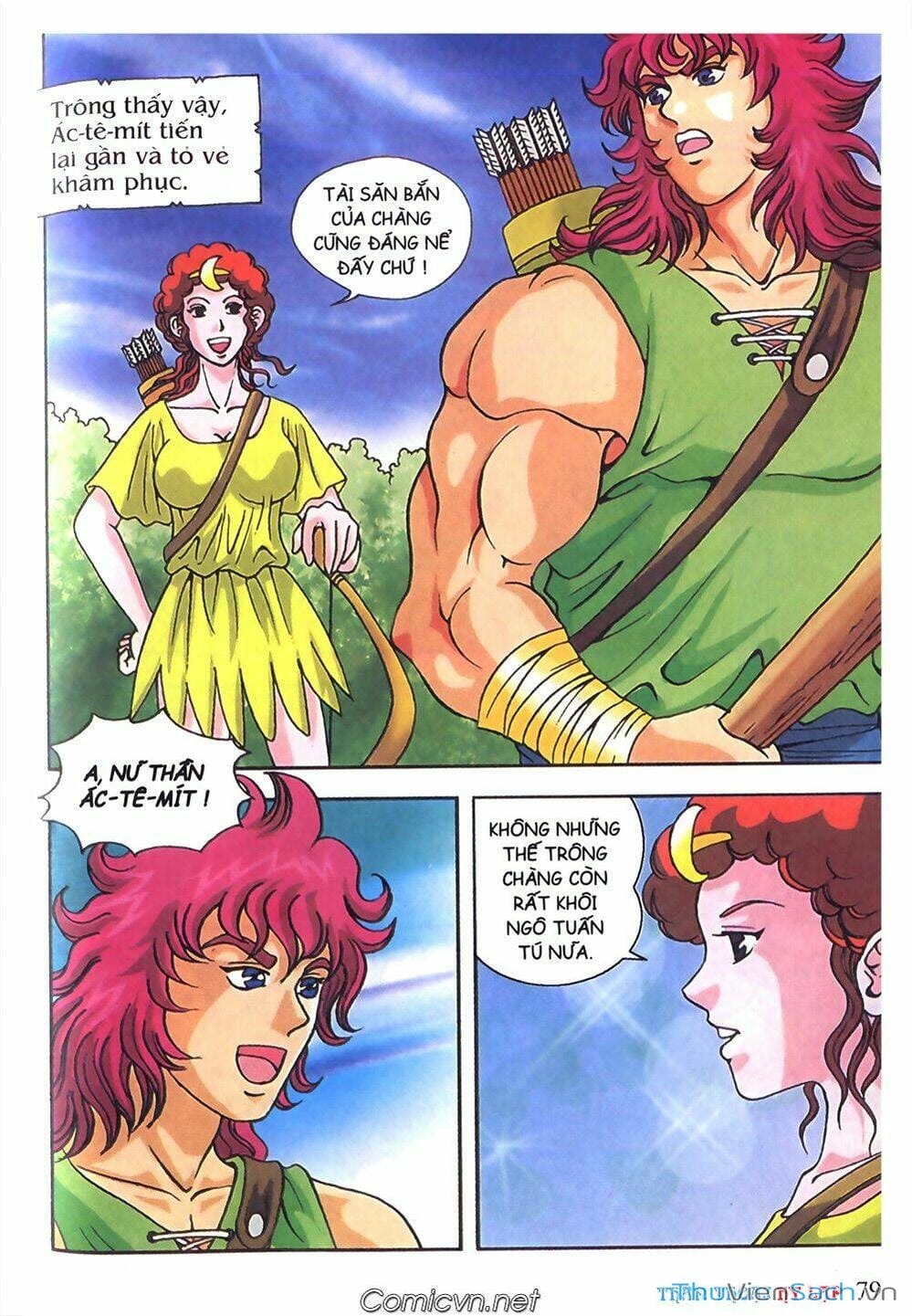 Truyện Tranh Thần Thoại Hy Lạp - Nguồn Gốc Các Vị Thần trang 3