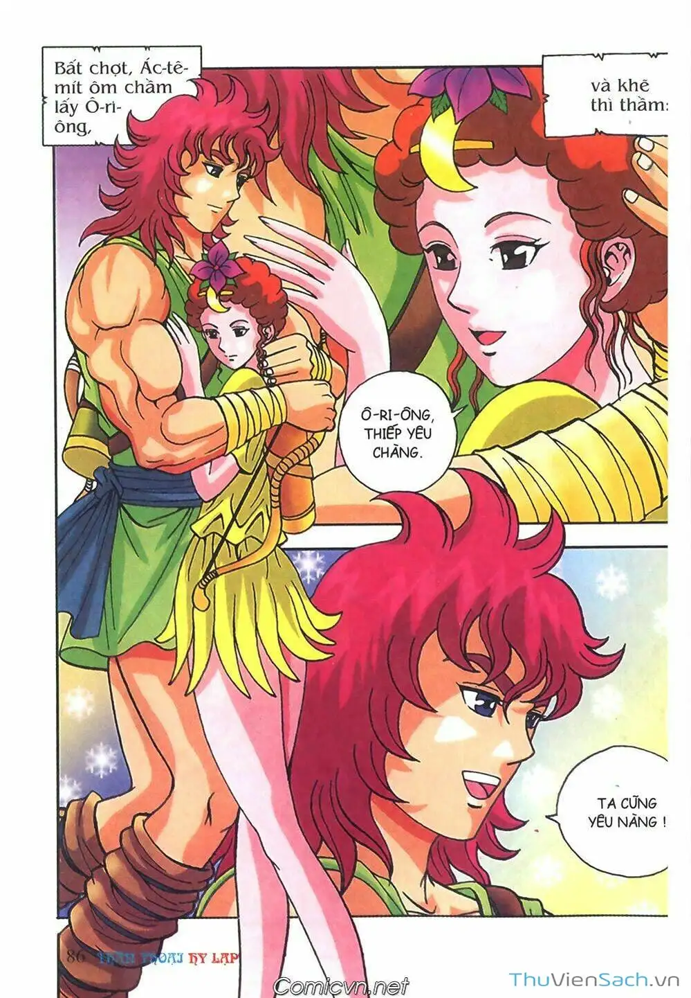 Truyện Tranh Thần Thoại Hy Lạp - Nguồn Gốc Các Vị Thần trang 3