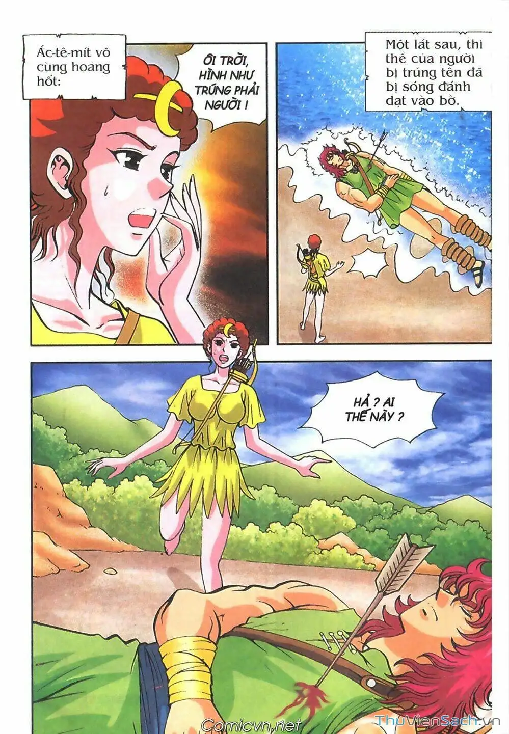 Truyện Tranh Thần Thoại Hy Lạp - Nguồn Gốc Các Vị Thần trang 3