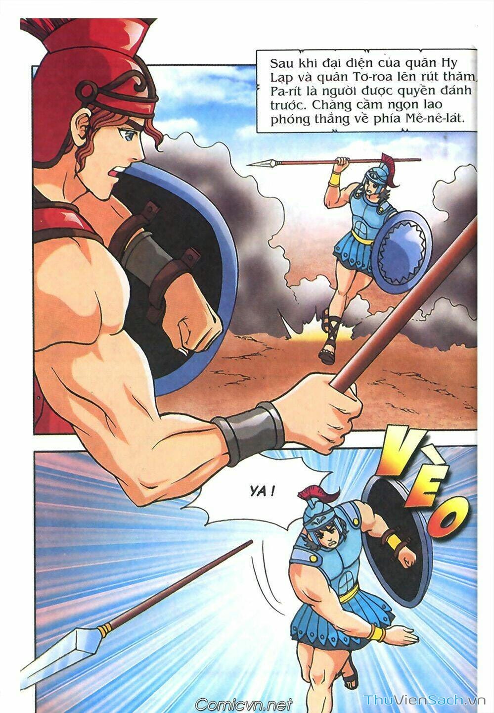 Truyện Tranh Thần Thoại Hy Lạp - Nguồn Gốc Các Vị Thần trang 3