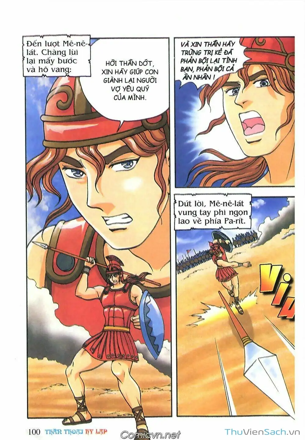 Truyện Tranh Thần Thoại Hy Lạp - Nguồn Gốc Các Vị Thần trang 3