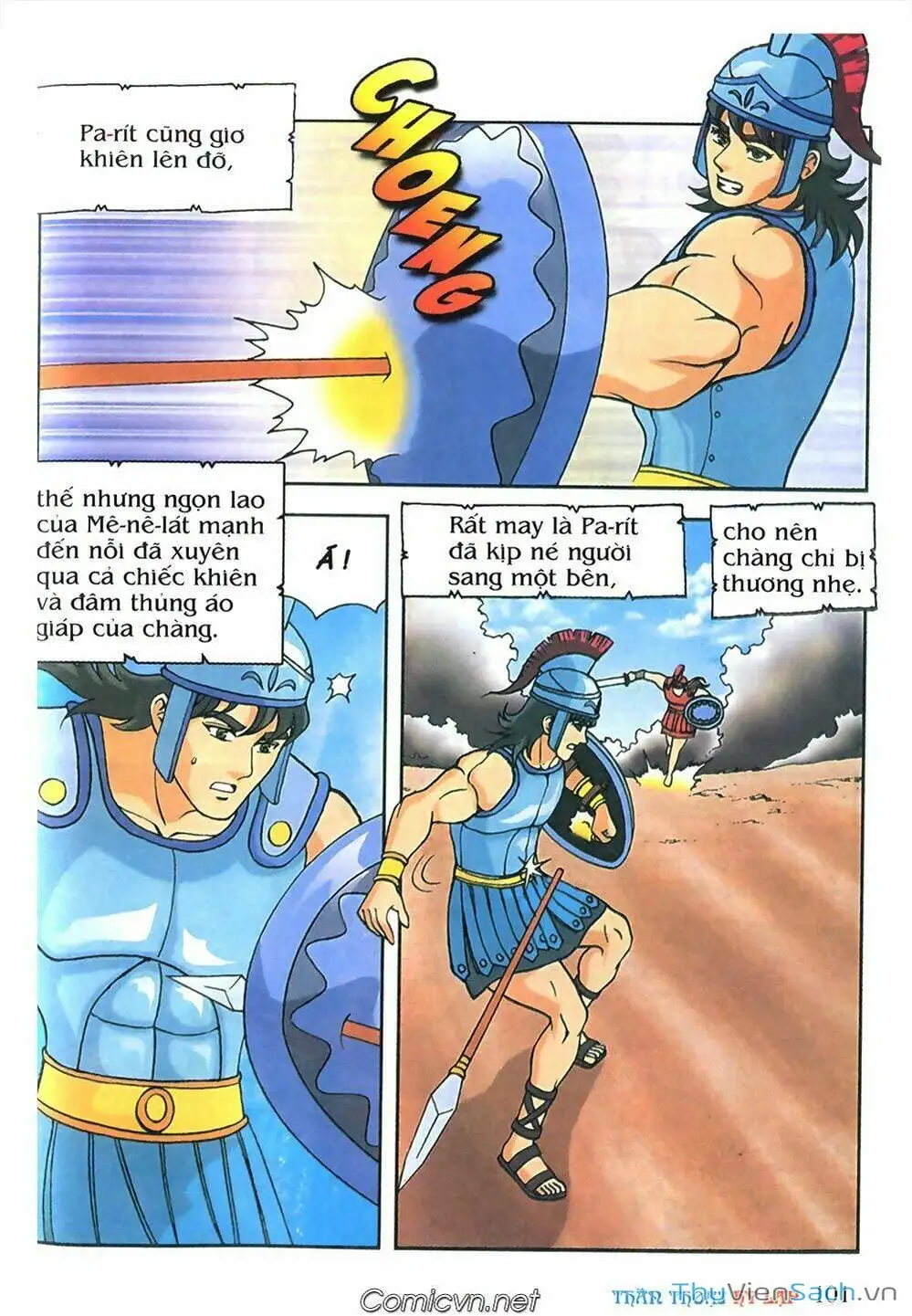 Truyện Tranh Thần Thoại Hy Lạp - Nguồn Gốc Các Vị Thần trang 3