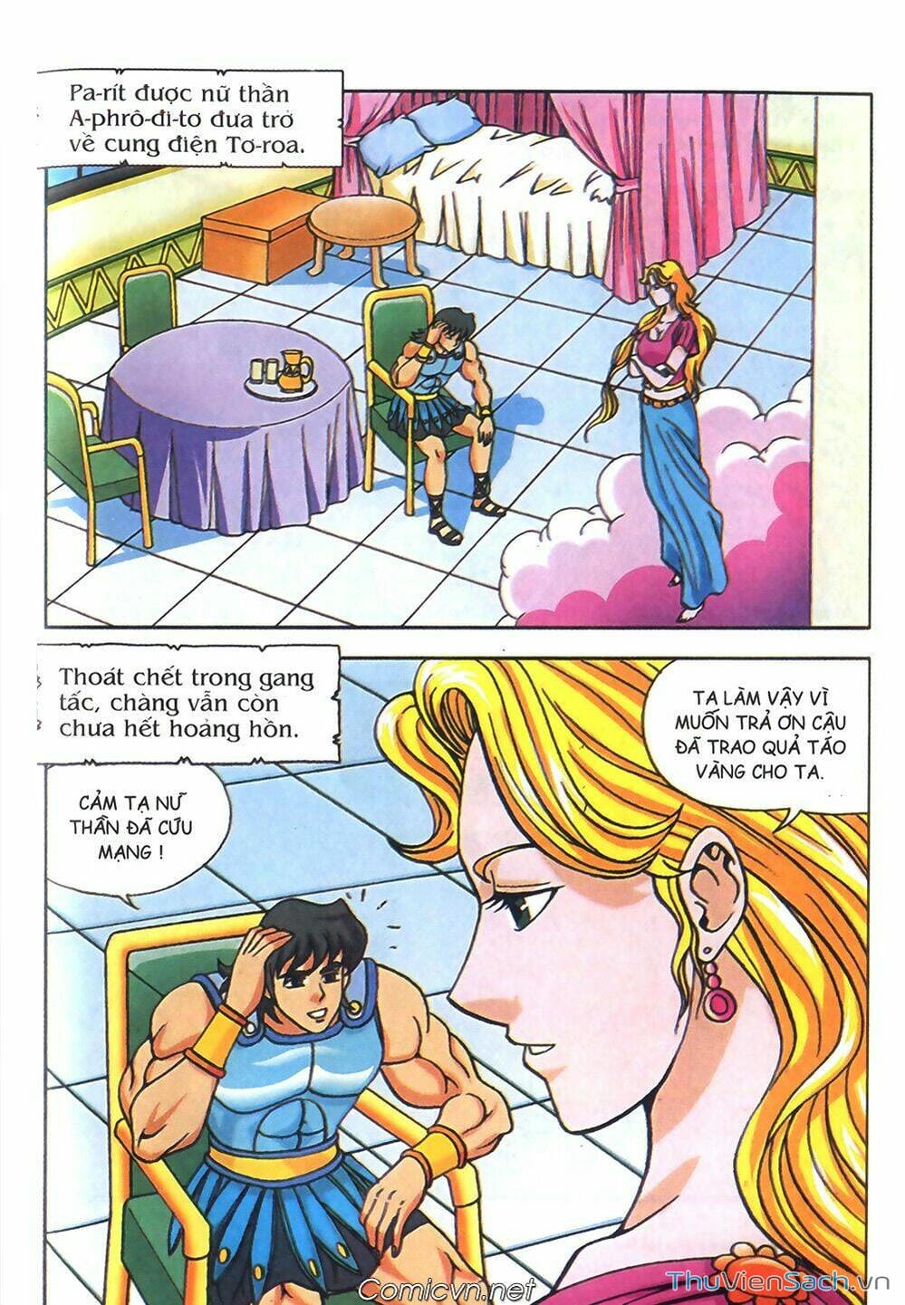 Truyện Tranh Thần Thoại Hy Lạp - Nguồn Gốc Các Vị Thần trang 3