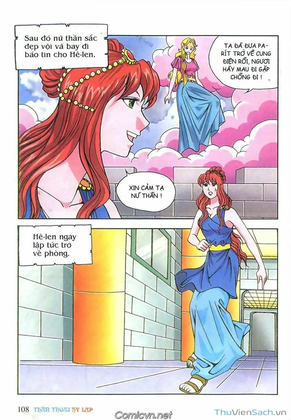 Truyện Tranh Thần Thoại Hy Lạp - Nguồn Gốc Các Vị Thần trang 3