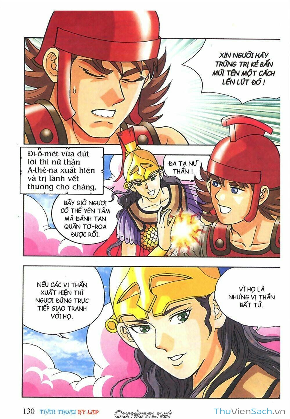 Truyện Tranh Thần Thoại Hy Lạp - Nguồn Gốc Các Vị Thần trang 3