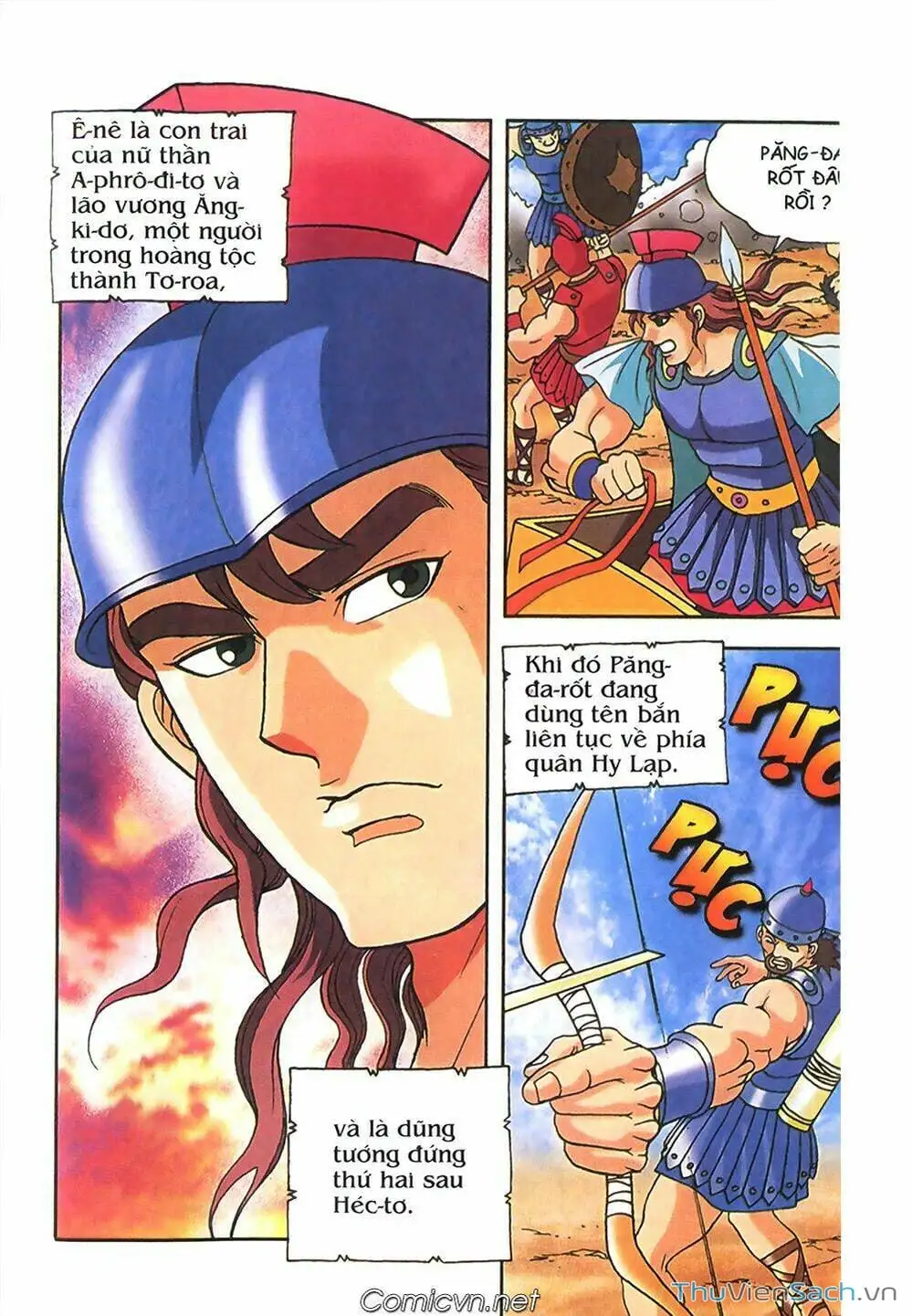 Truyện Tranh Thần Thoại Hy Lạp - Nguồn Gốc Các Vị Thần trang 3