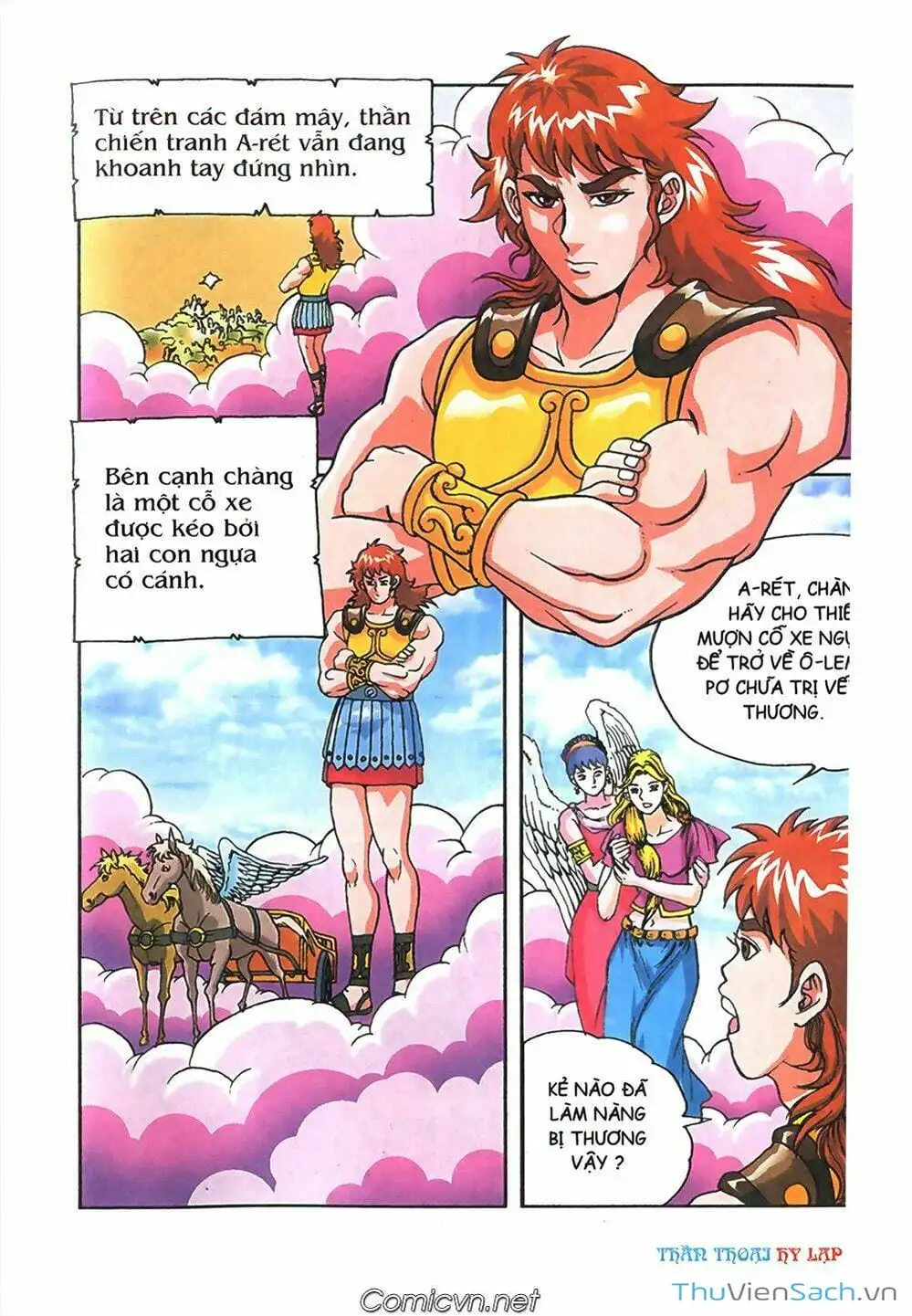 Truyện Tranh Thần Thoại Hy Lạp - Nguồn Gốc Các Vị Thần trang 3