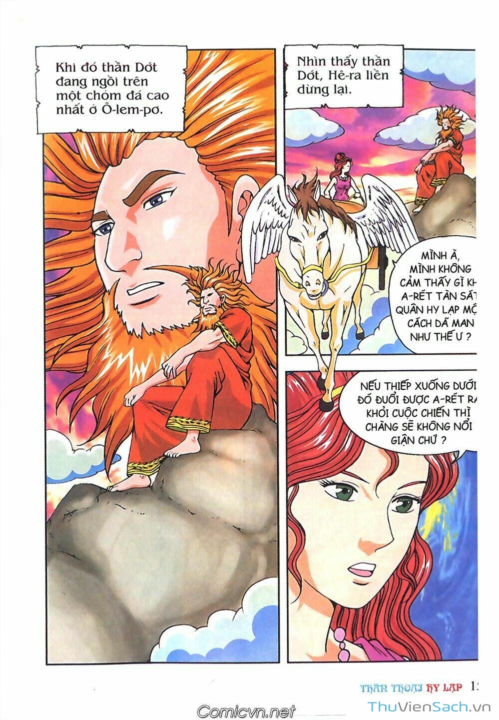 Truyện Tranh Thần Thoại Hy Lạp - Nguồn Gốc Các Vị Thần trang 3