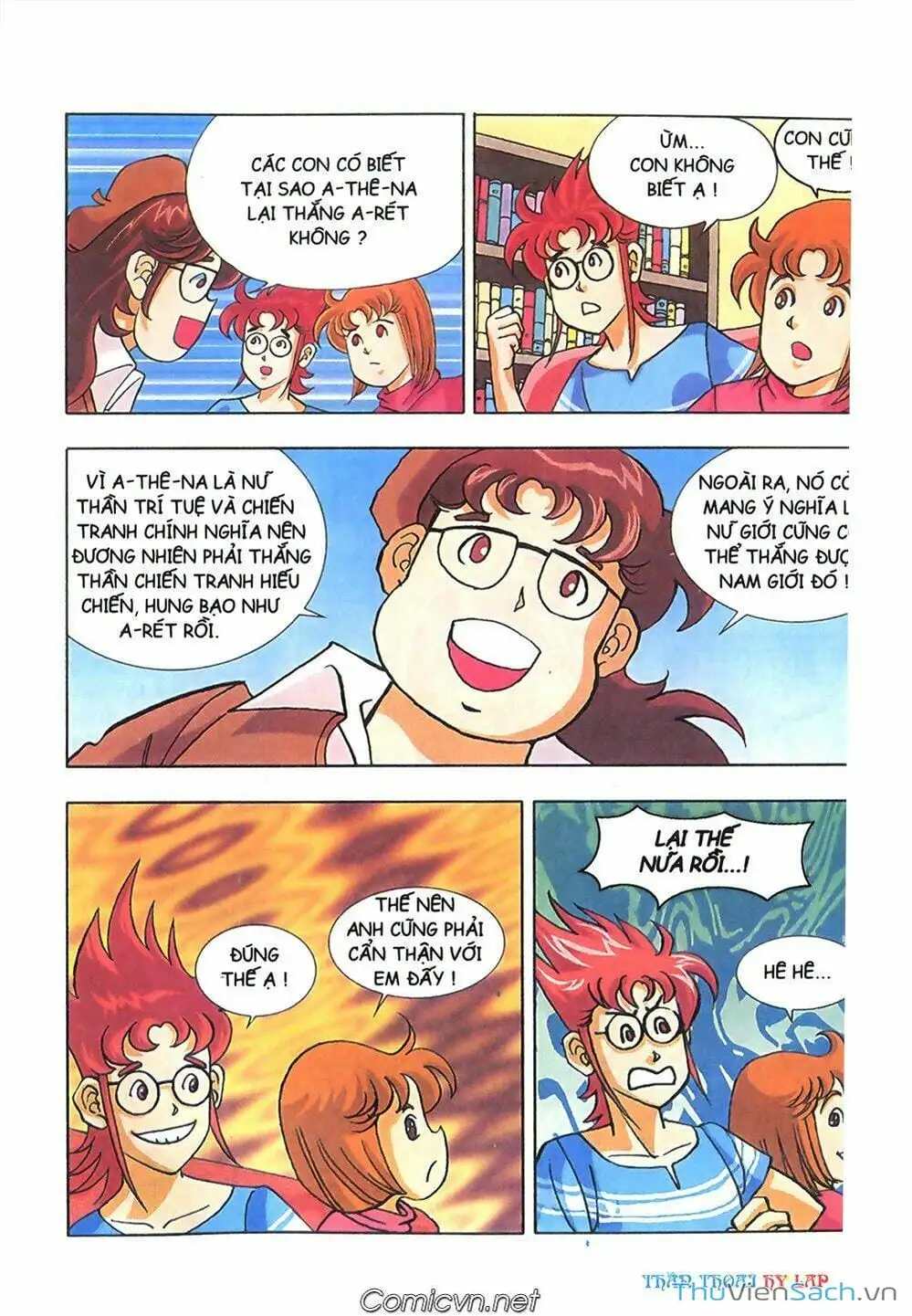 Truyện Tranh Thần Thoại Hy Lạp - Nguồn Gốc Các Vị Thần trang 3