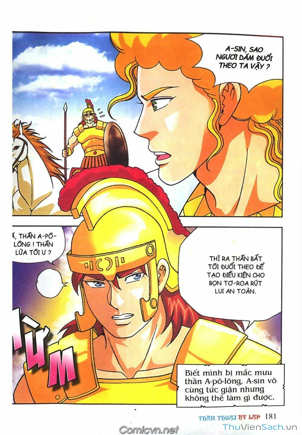 Truyện Tranh Thần Thoại Hy Lạp - Nguồn Gốc Các Vị Thần trang 3