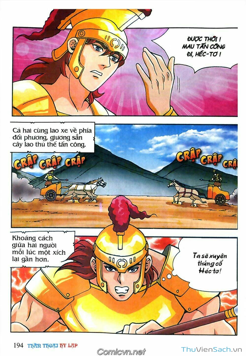 Truyện Tranh Thần Thoại Hy Lạp - Nguồn Gốc Các Vị Thần trang 3