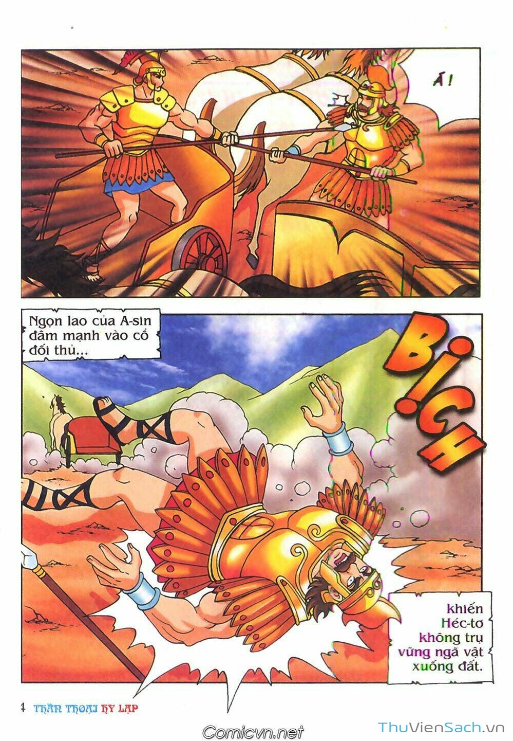 Truyện Tranh Thần Thoại Hy Lạp - Nguồn Gốc Các Vị Thần trang 3