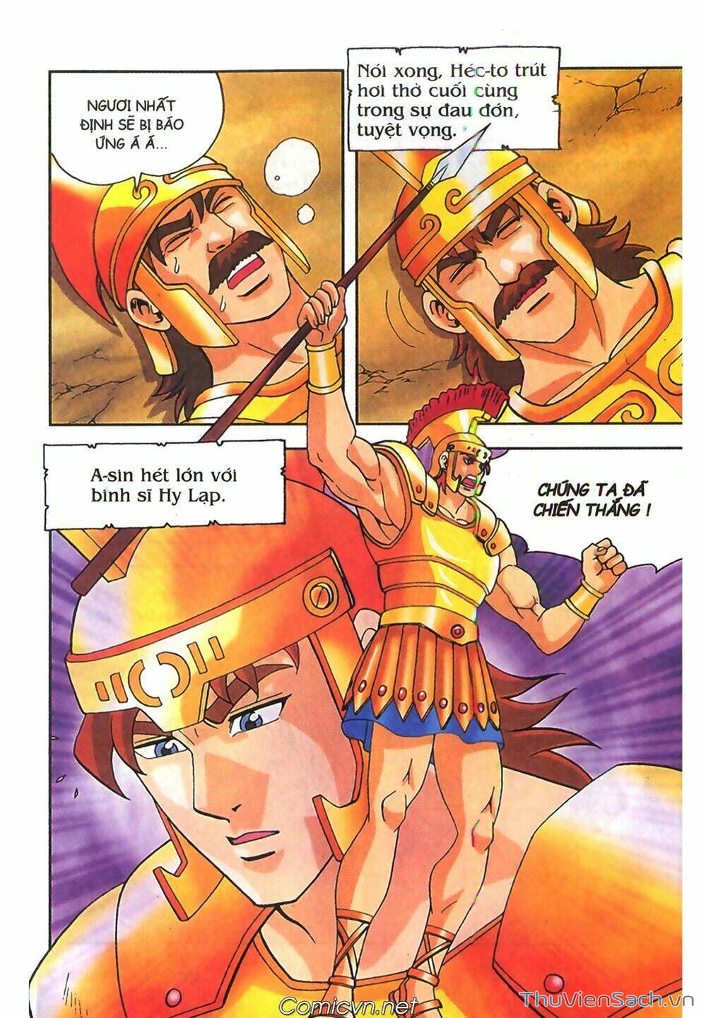 Truyện Tranh Thần Thoại Hy Lạp - Nguồn Gốc Các Vị Thần trang 3