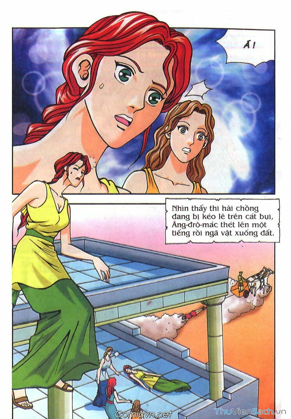 Truyện Tranh Thần Thoại Hy Lạp - Nguồn Gốc Các Vị Thần trang 3