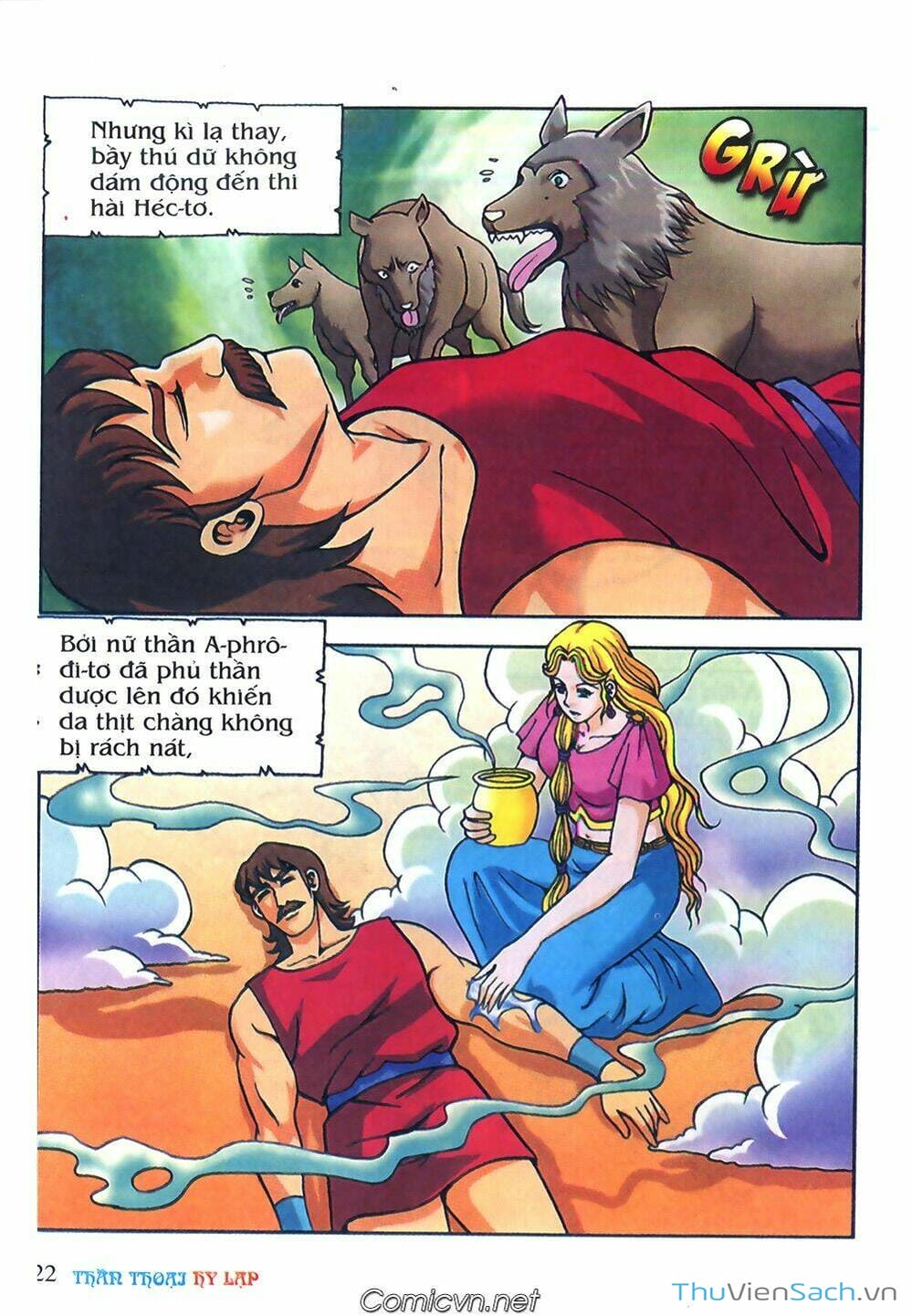 Truyện Tranh Thần Thoại Hy Lạp - Nguồn Gốc Các Vị Thần trang 3