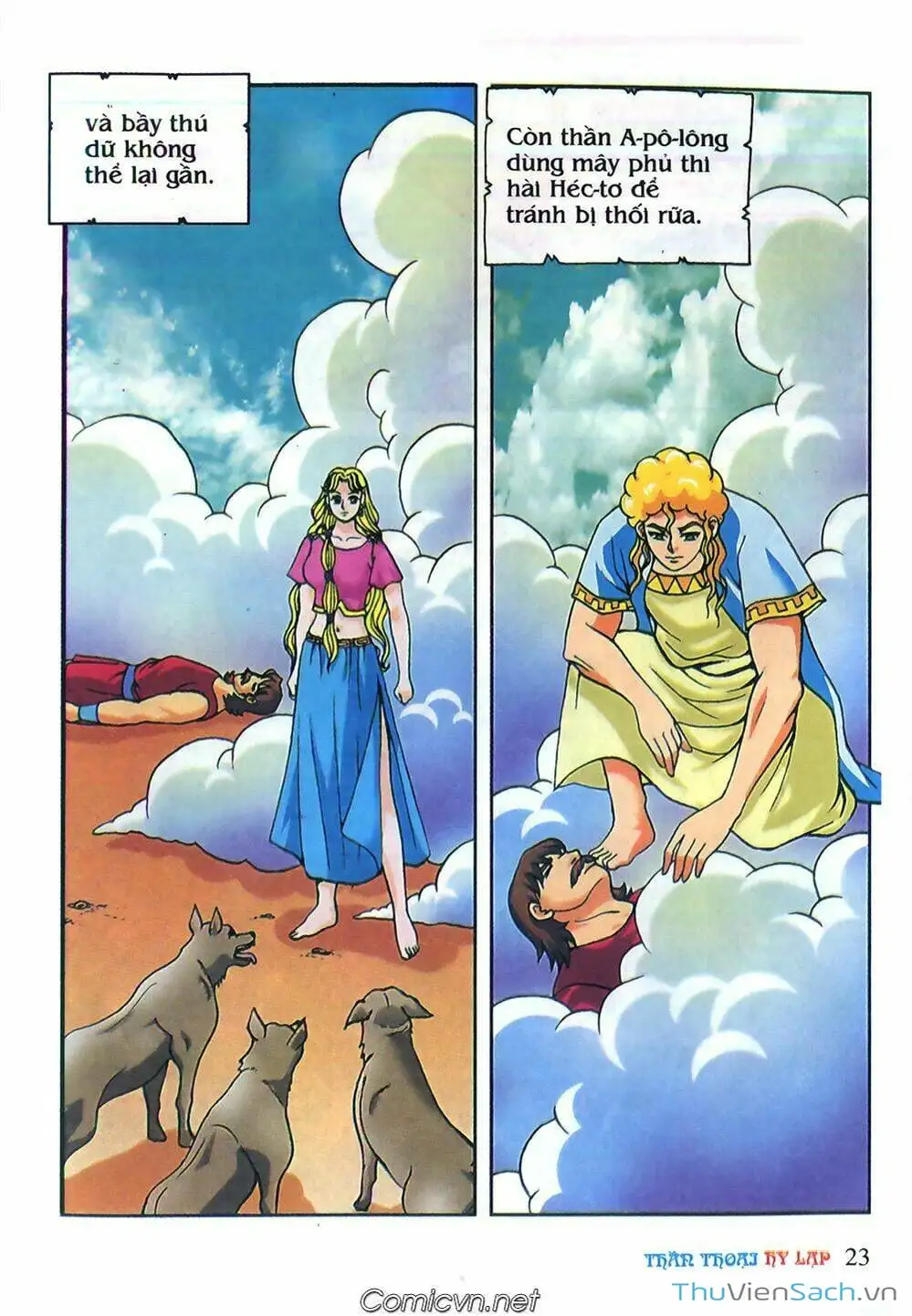 Truyện Tranh Thần Thoại Hy Lạp - Nguồn Gốc Các Vị Thần trang 3