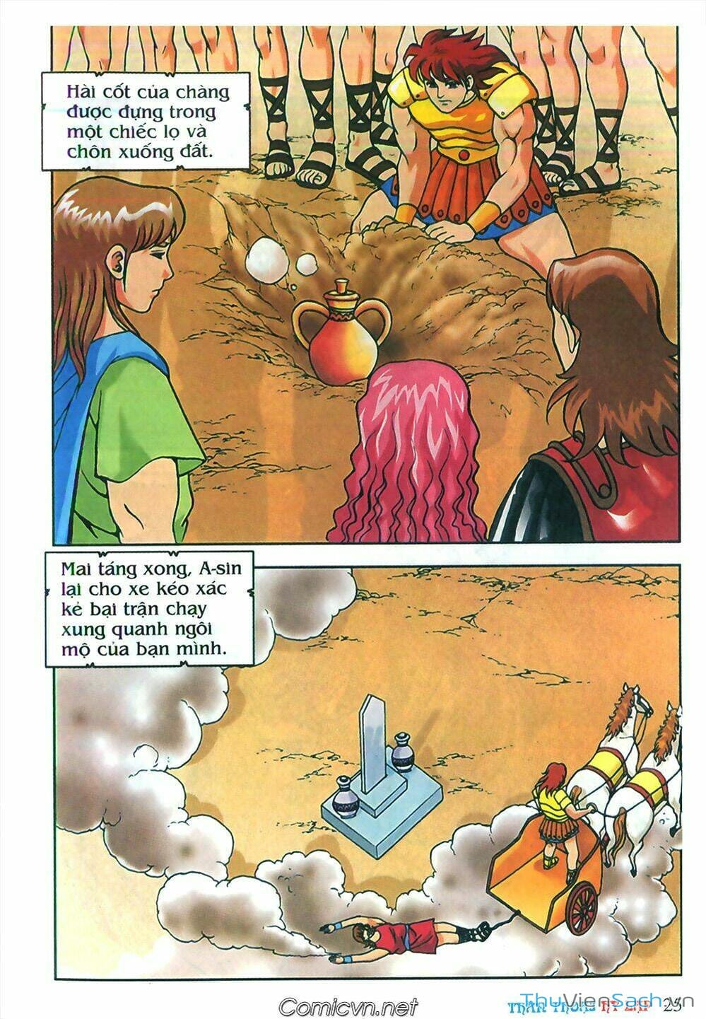 Truyện Tranh Thần Thoại Hy Lạp - Nguồn Gốc Các Vị Thần trang 3