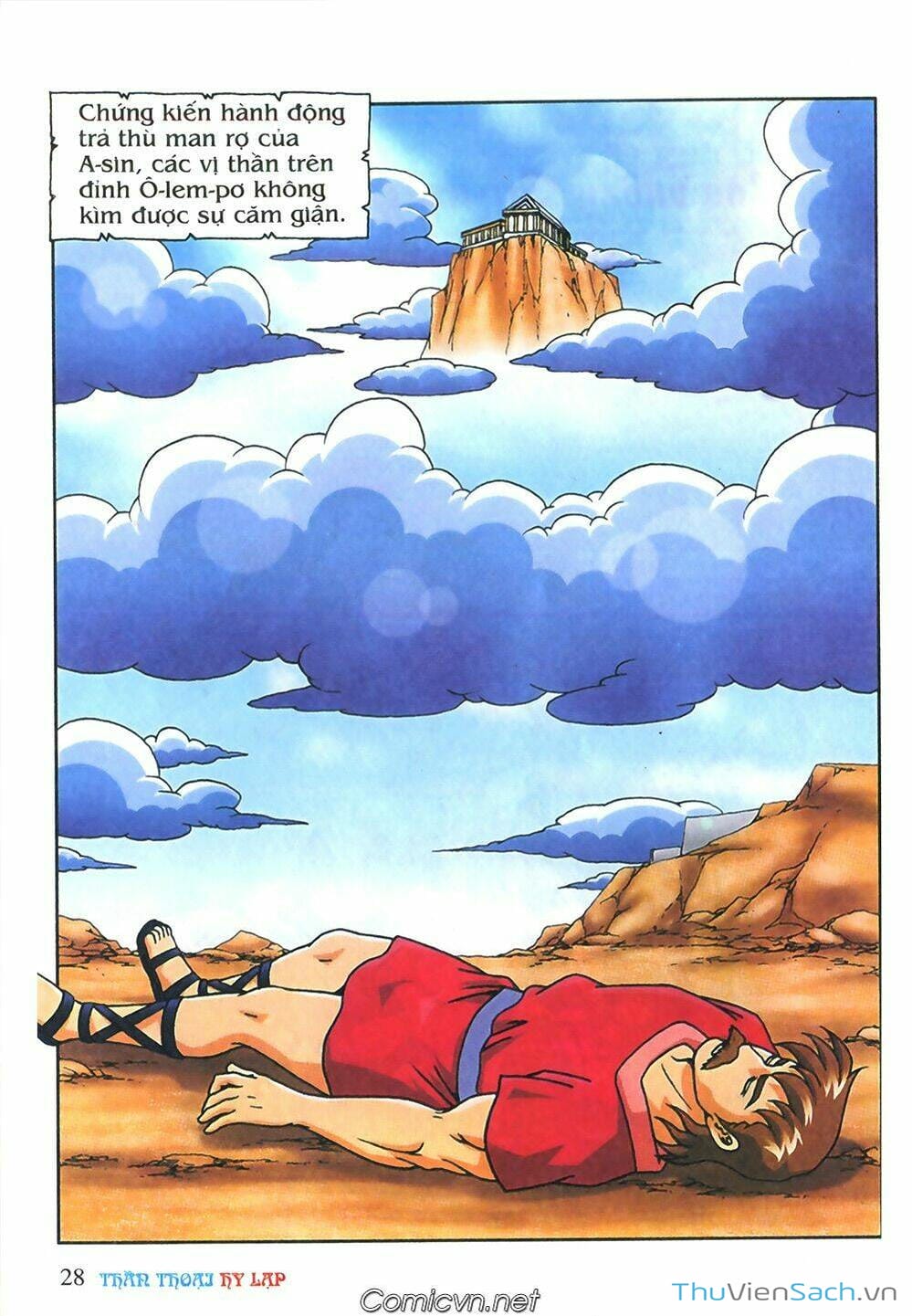 Truyện Tranh Thần Thoại Hy Lạp - Nguồn Gốc Các Vị Thần trang 3