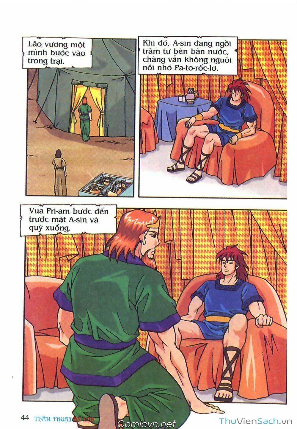 Truyện Tranh Thần Thoại Hy Lạp - Nguồn Gốc Các Vị Thần trang 3